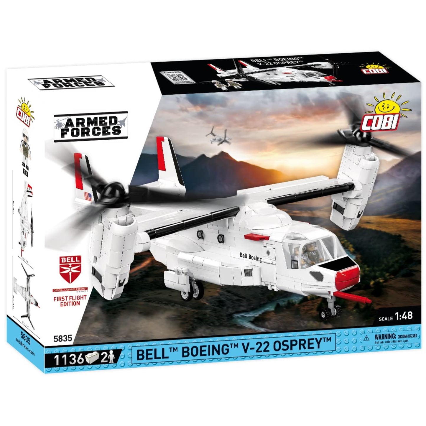 Cobi Armed Forces Bell Boeing V-22 Osprey, First Flight Edition