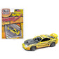 1997 Toyota Supra Yellow With Manga Art Style Graphics Limited Edition To 4800 Pieces Worldwide ''Manga Racing'' Series 1/64 Die