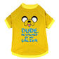 Adventure Time ''Jake Saliva'' Pet T-Shirt: Large