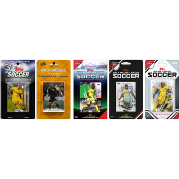 Mls Columbus Crew 5 Different Licensed Trading Card Team Sets