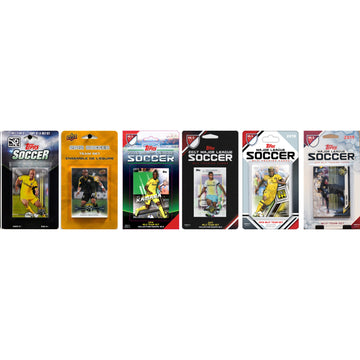 Mls Columbus Crew 6 Different Licensed Trading Card Team Sets