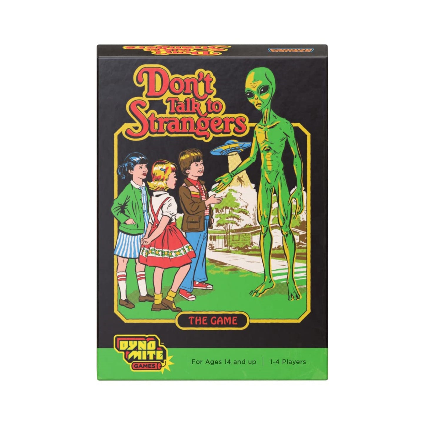 Cryptozoic Entertainment Dont Talk To Strangers - Board Game - 1-4 Players - Steven Rhodes Artwork - Dynomite Games