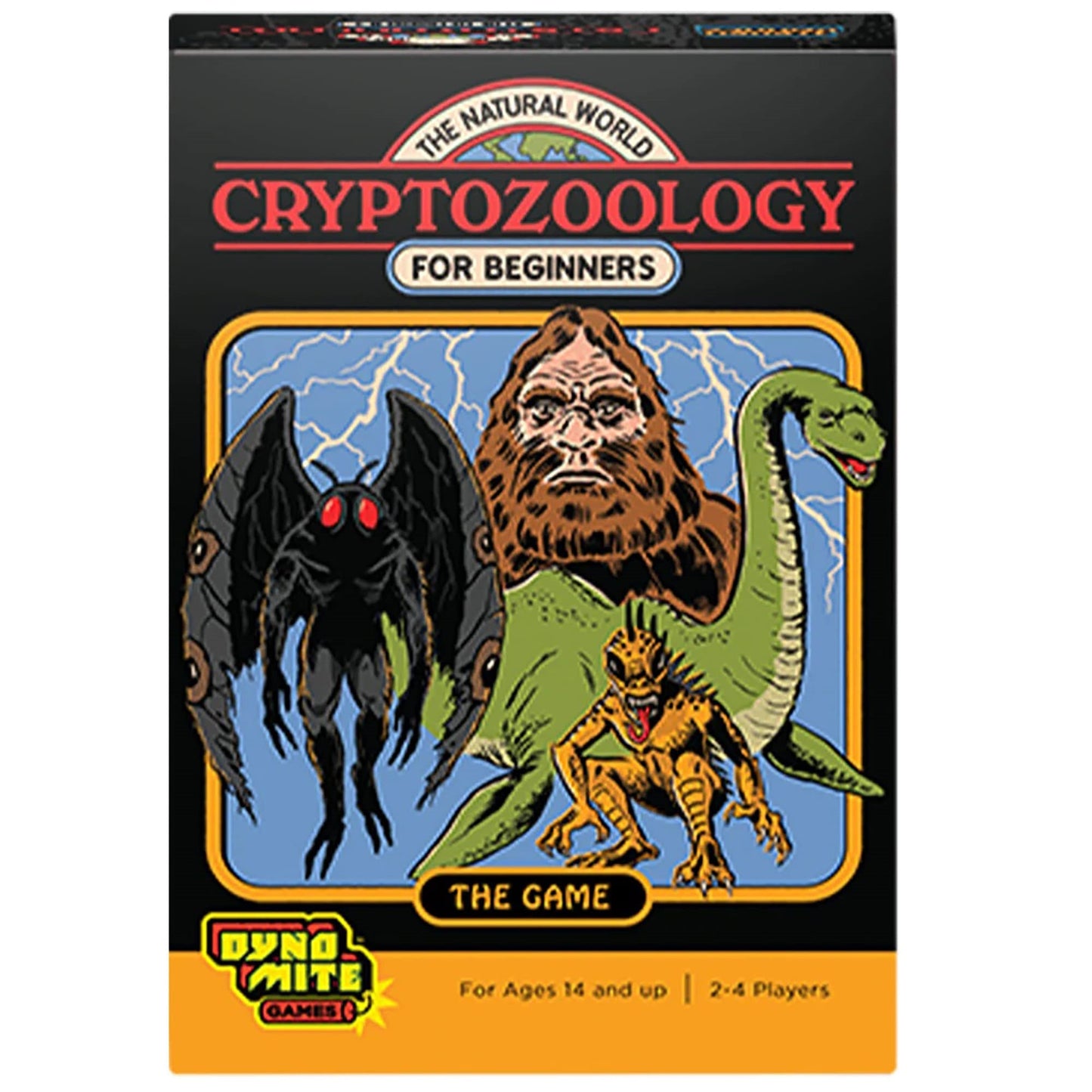Cryptozoic Entertainment Cryptozoology For Beginners: Steven Rhodes Games Vol. 2 - Dark Retro Creature Drafting Set Game, Ages 1