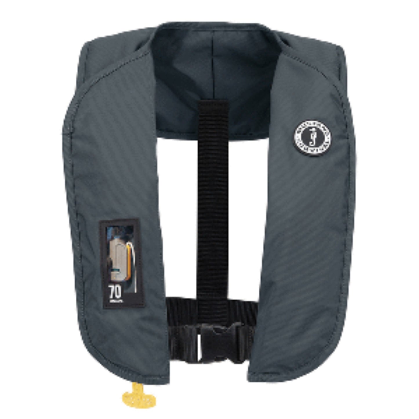 MUSTANG MIT 70 MANUAL  INFLATABLE PFD ADMIRAL GRAY