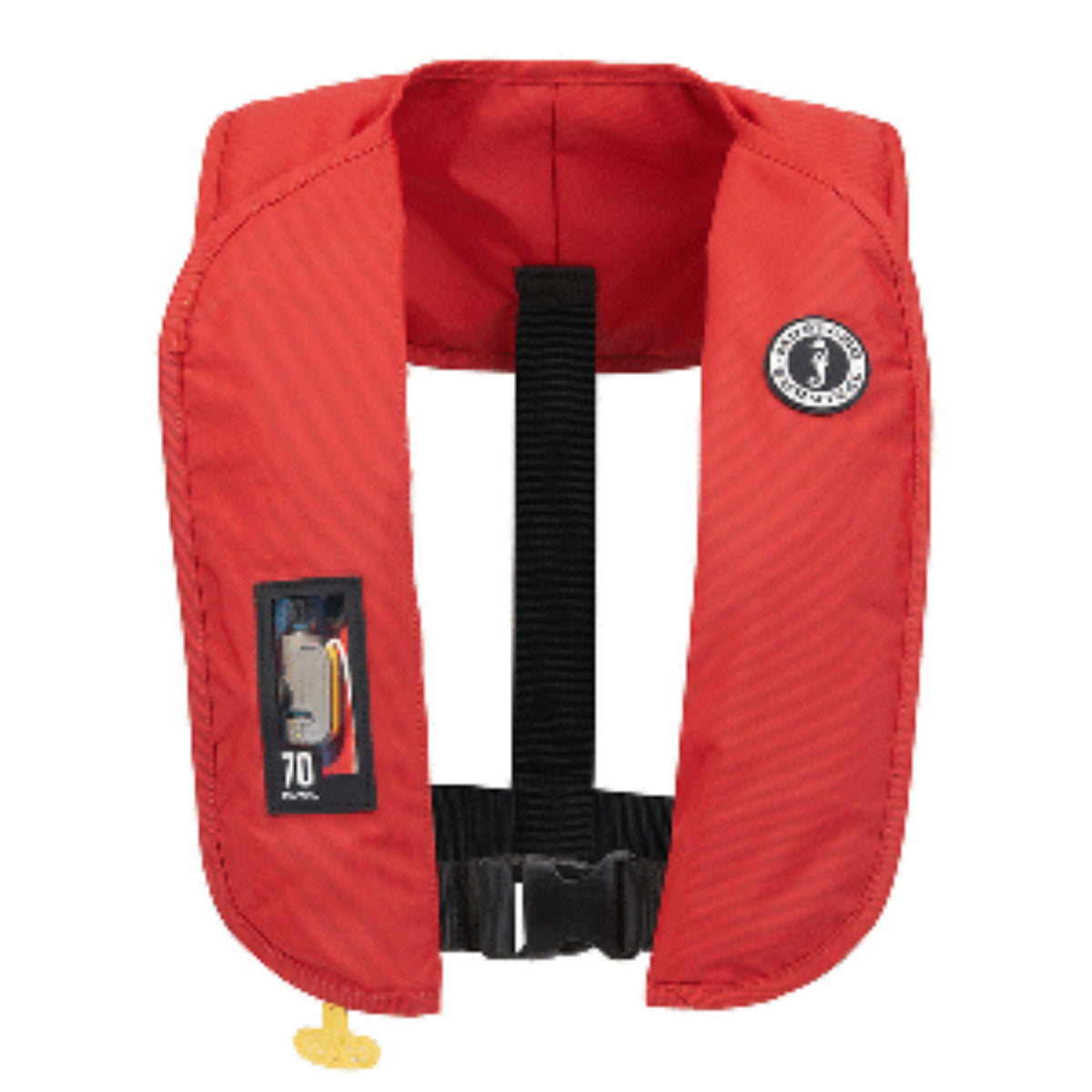 MUSTANG MIT 70 MANUAL INFLATABLE PFD RED