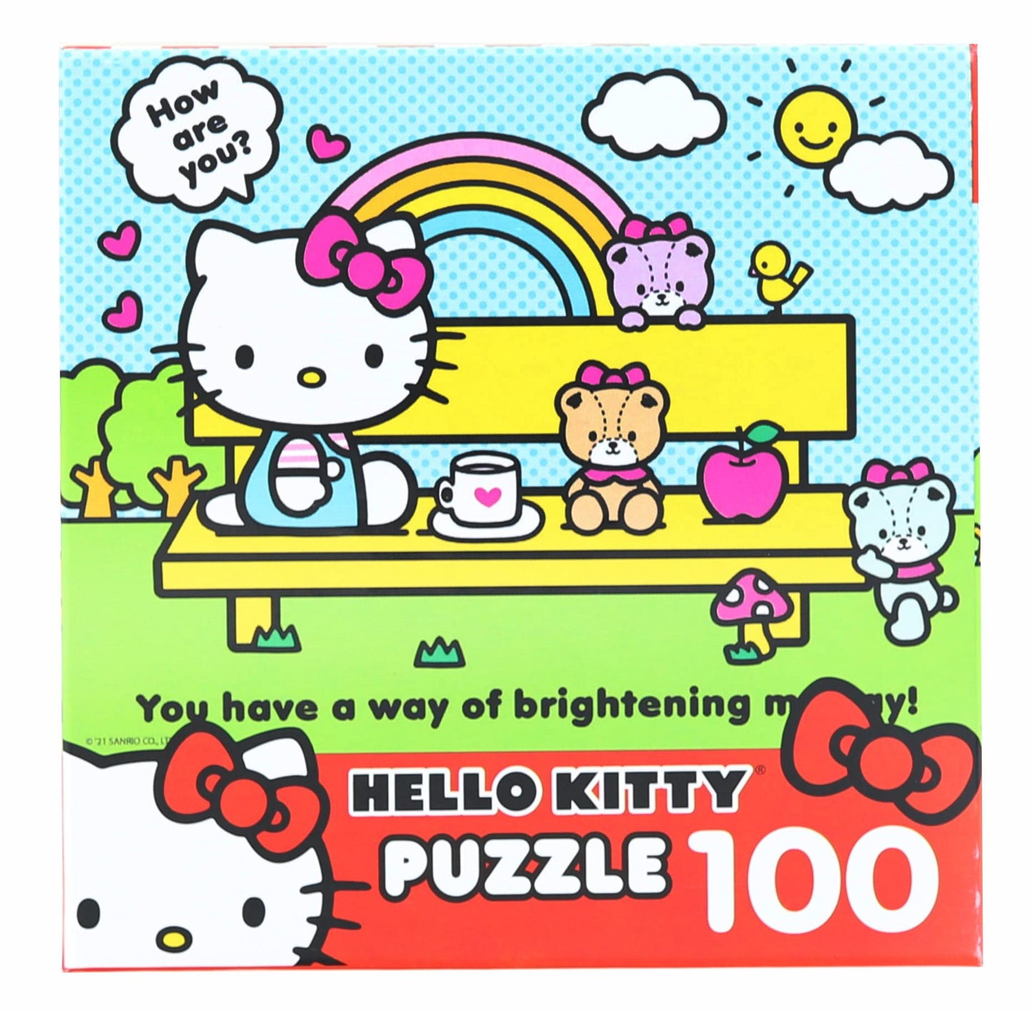 Hello Kitty 100 Piece Jigsaw Puzzle | Hello Kitty And Teddy Bear Friends