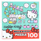 Hello Kitty 100 Piece Jigsaw Puzzle | Hello Kitty And Friends Theme Park Fun