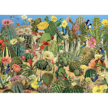Cactus Garden 1000 Piece Jigsaw Puzzle Cobble Hill