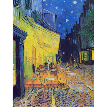 Cafe Terrace at Night 1000 Piece Jigsaw Puzzle Piatnik