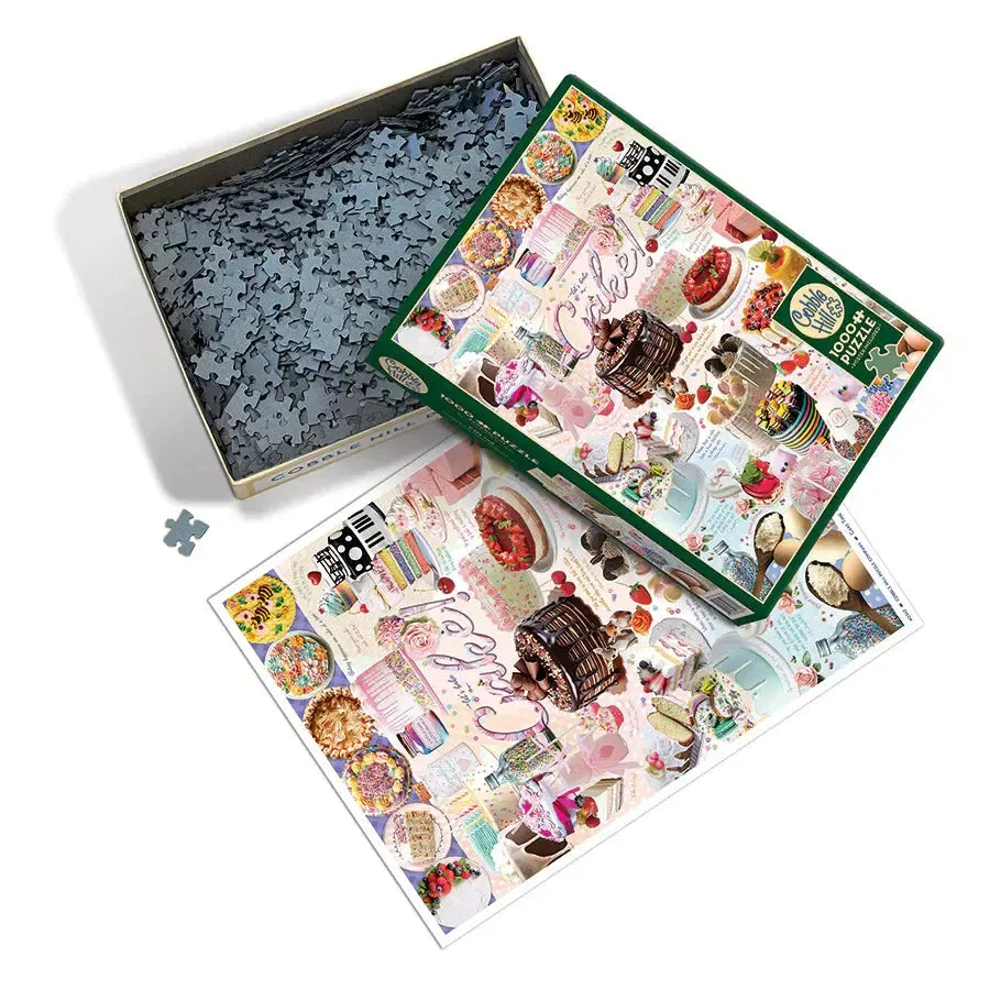 Cake Time 1000 Piece Jigsaw Puzzle Cobble Hill