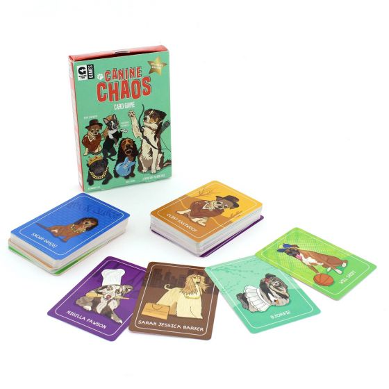 Canine Chaos Card Game Ginger Fox