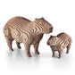 Capybara Coin Bank — Wooden Building Kit, 139 Pieces