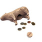 Capybara Coin Bank — Wooden Building Kit, 139 Pieces