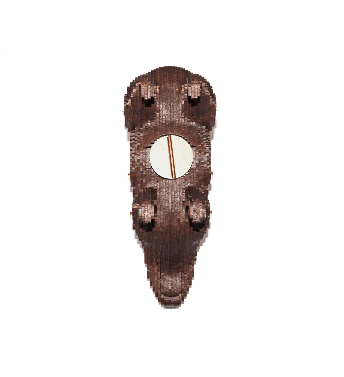 Capybara Coin Bank — Wooden Building Kit, 139 Pieces