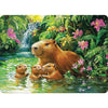 Capybaras 35 Piece Tray Jigsaw Puzzle Cobble Hill