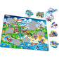 Cars, Boats, Trains & Aircrafts 18 Piece Tray Jigsaw Puzzle Larsen
