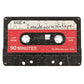 Cassette Tape 45 Piece Mini Jigsaw Puzzle Gibbs Smith