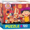 Castle & Sun 100 Piece Jigsaw Puzzle Eurographics