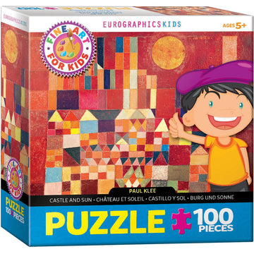 Castle & Sun 100 Piece Jigsaw Puzzle Eurographics