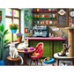 Cat Café 500 Piece Jigsaw Puzzle Springbok