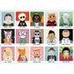 Cat Icons 1000 Piece Jigsaw Puzzle Happily