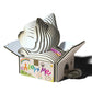 Cat Mocha 3D Cardboard Model Kit Eugy