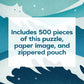 Catffirmations 500 Piece Portable Jigsaw Puzzle Chronicle