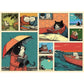 Cats Chillin' with Books 500 Piece Jigsaw Puzzle Cobble Hill