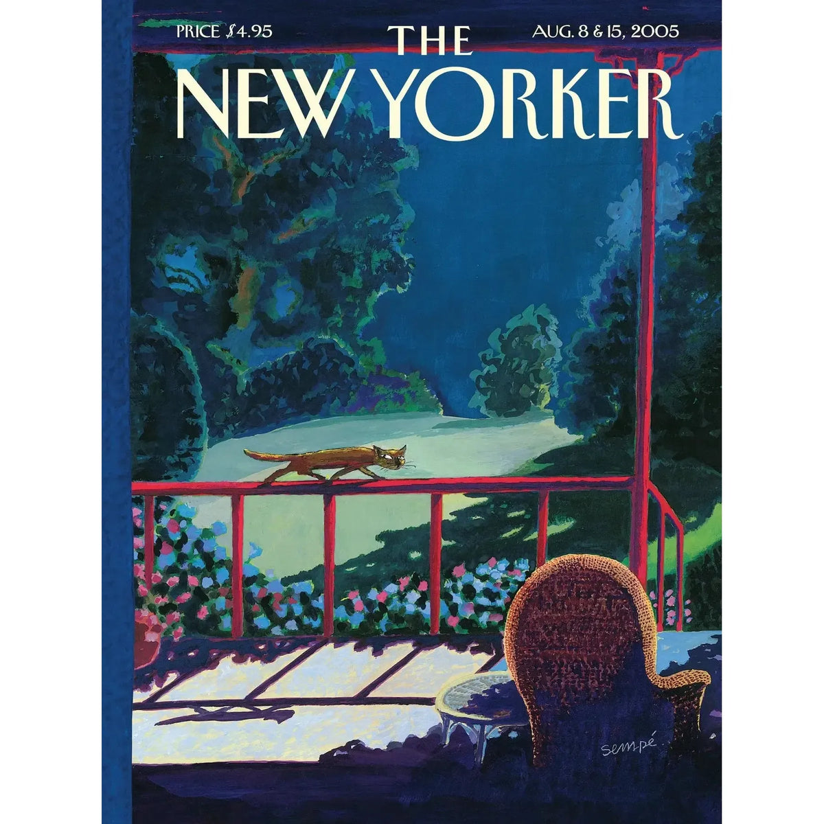 Cat's Night Out The New Yorker 1000 Piece Jigsaw Puzzle NYPC