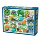 Cats vs Plants 500 Piece Jigsaw Puzzle Cobble Hill