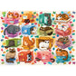 Cats vs Puzzles 1000 Piece Jigsaw Puzzle Cobble Hill