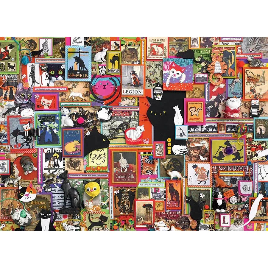 Catsville 1000 Piece Jigsaw Puzzle Cobble Hill