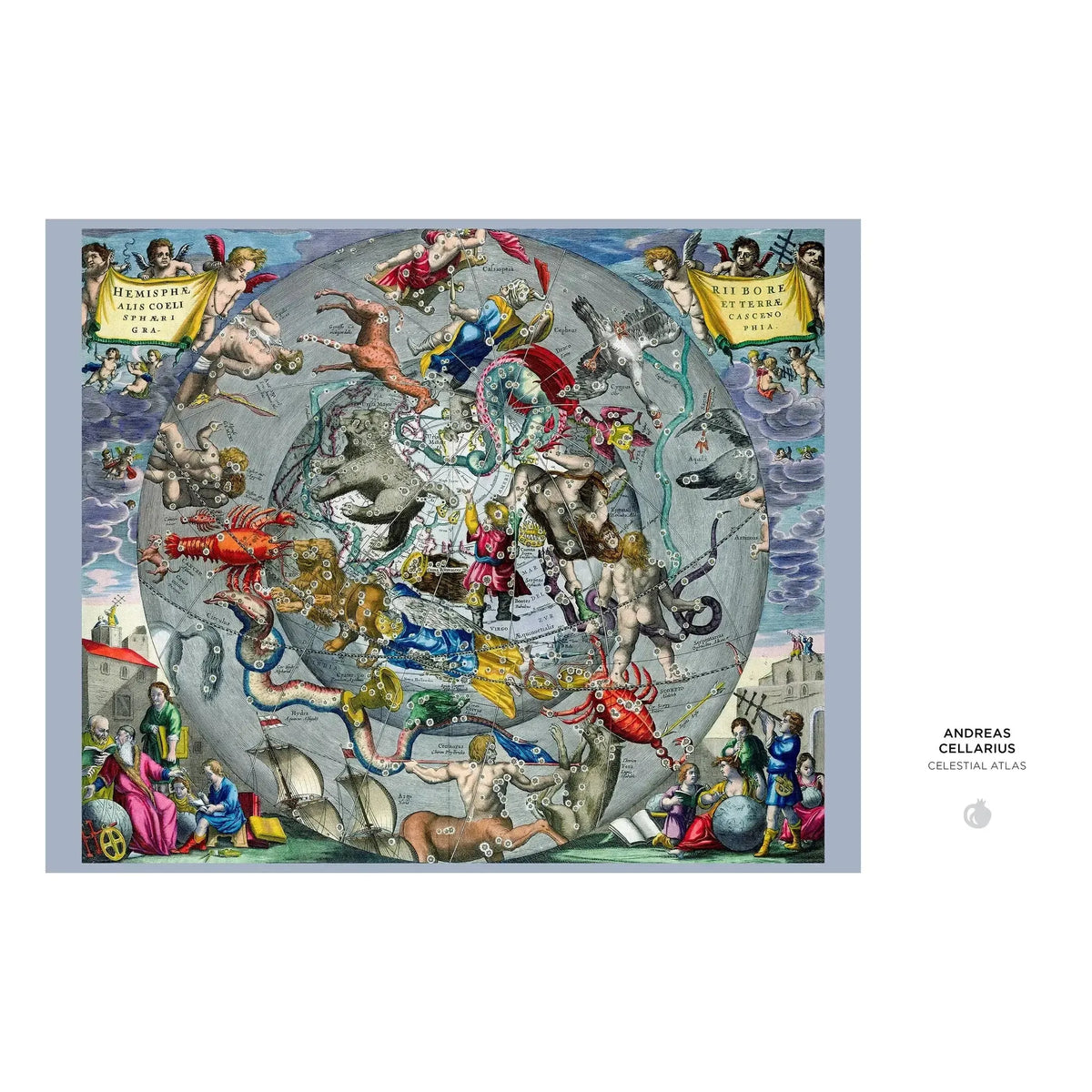 Celestial Atlas by Andreas Cellarius 1000 Piece Jigsaw Puzzle Pomegranate