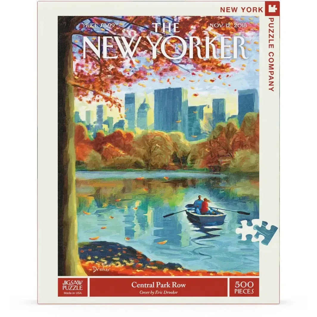 Central Park Row The New Yorker 500 Piece Jigsaw Puzzle NYPC