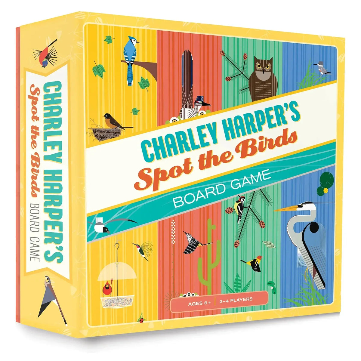 Charley Harper's Spot the Birds Board Game Pomegranate