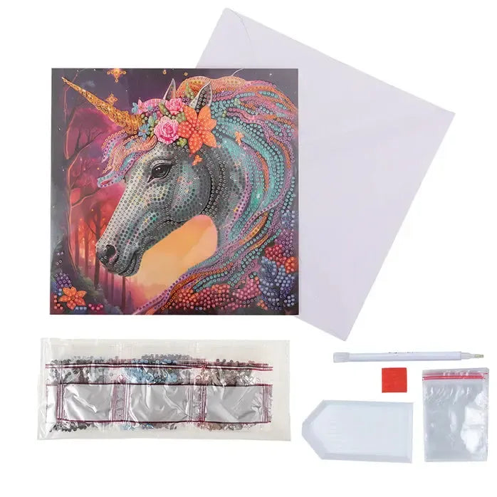 Charmed Crystal Art Card Kit Craft Buddy