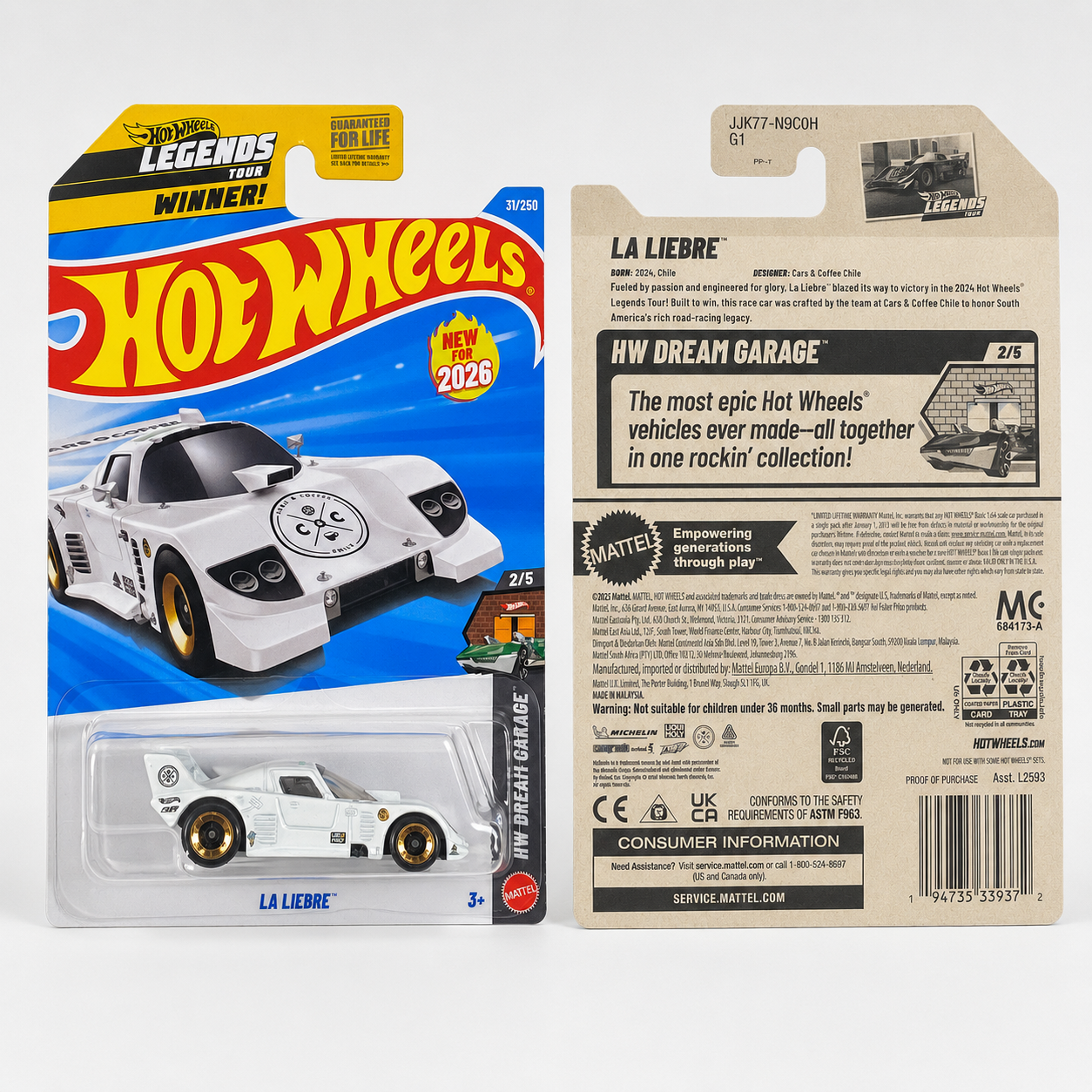 Hot Wheels La Liebre | Dream Garage Series 2/5