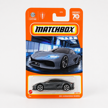 Matchbox 2021 Koenigsegg Gemera - Matchbox 70 Years Series 45/100