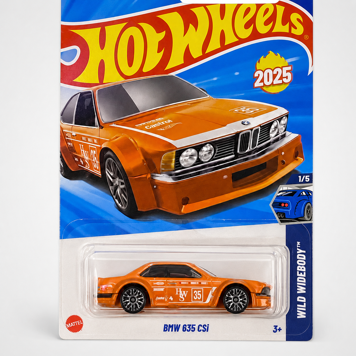 Hot Wheels BMW 635 CSi | Wild Widebody Series 1/5