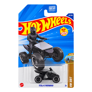 Hot Wheels Tesla Cyberquad | Dirt Series 4/10