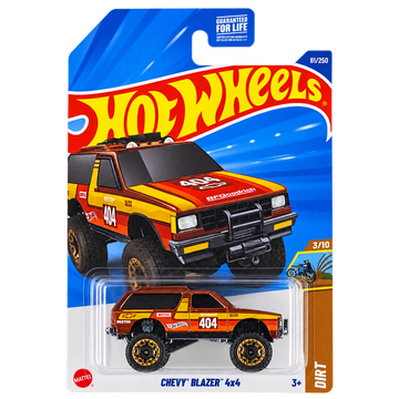 Hot Wheels Chevy Blazer 4x4 | Dirt Series 3/10