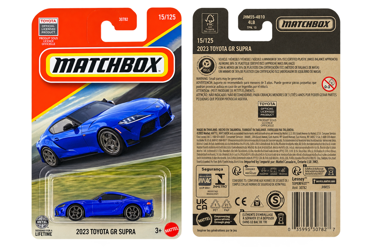 Matchbox 2023 Toyota GR Supra | 2026 Matchbox Series 15/125