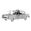 Checker Cab 3D Steel Model Kit Metal Earth
