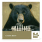 Chess Bear by Bill Mayer 100 Piece Mini Jigsaw Puzzle NYPC