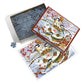 Chickadee Tea 275 Large Piece Jigsaw Puzzle Cobble Hill
