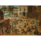Children's Game by Bruegel 2000 Piece Jigsaw Puzzle Pomegranate