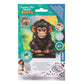 Chimp "Jungle" Crystal Art Buddies Kit Craft Buddy