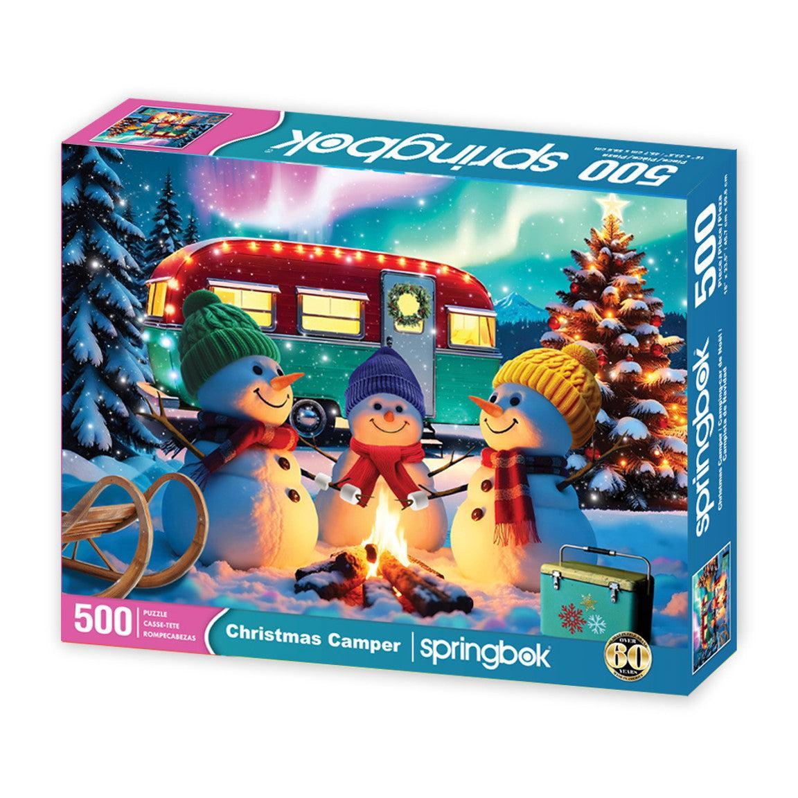 Christmas Camper 500 Piece Jigsaw Puzzle Springbok