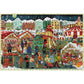 Christmas Market 500 Piece Wooden Jigsaw Puzzle Ravensburger
