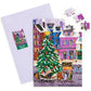 Christmas in the Square Greeting Card 60 Piece Jigsaw Puzzle Galison